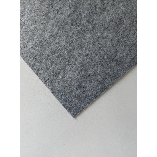 Фетр жесткий 2 мм  (20*30 см) цв. серый мрамор,  цена за лист